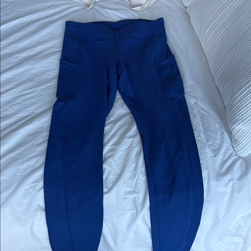 Blue lululemon Athletic Leggings